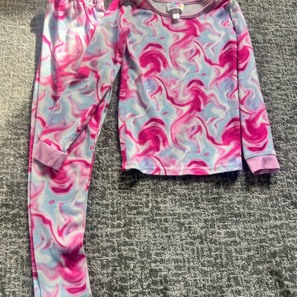 Vibrant Swirl Kids Pajama Set